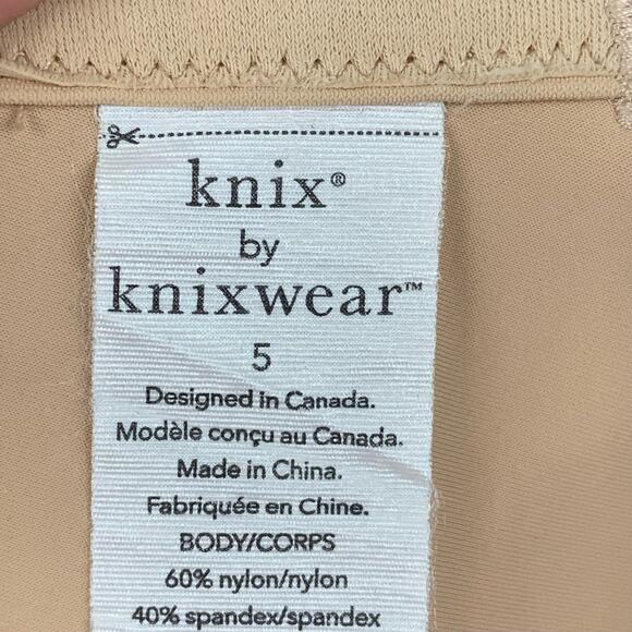 Knix V Neck Evolution Everyday Bra Womens Size 5 38C Nude Beige - Picture 5 of 5